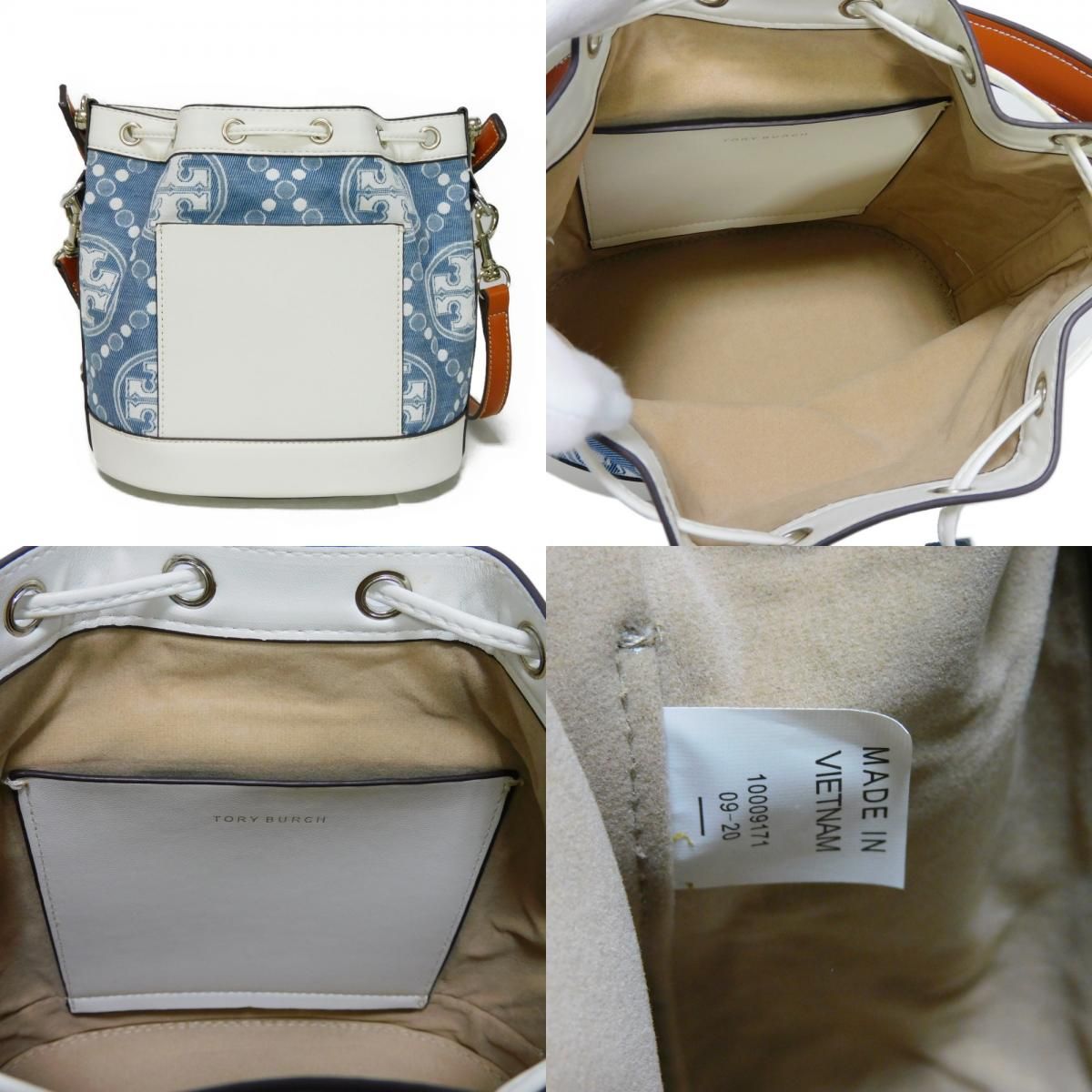 Tory Burch トリーバーチ T モノグラム シェニール ミニ