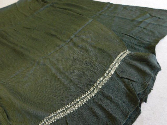 〔楽布〕P 28962 正絹 ぼかし 絞り 兵児帯 男物 k