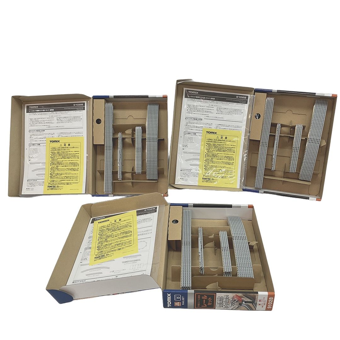 TOMIX 91028 複線化すれ違いセット 3点おまとめ レールパターンD Nゲージ 鉄道模型 C10390877