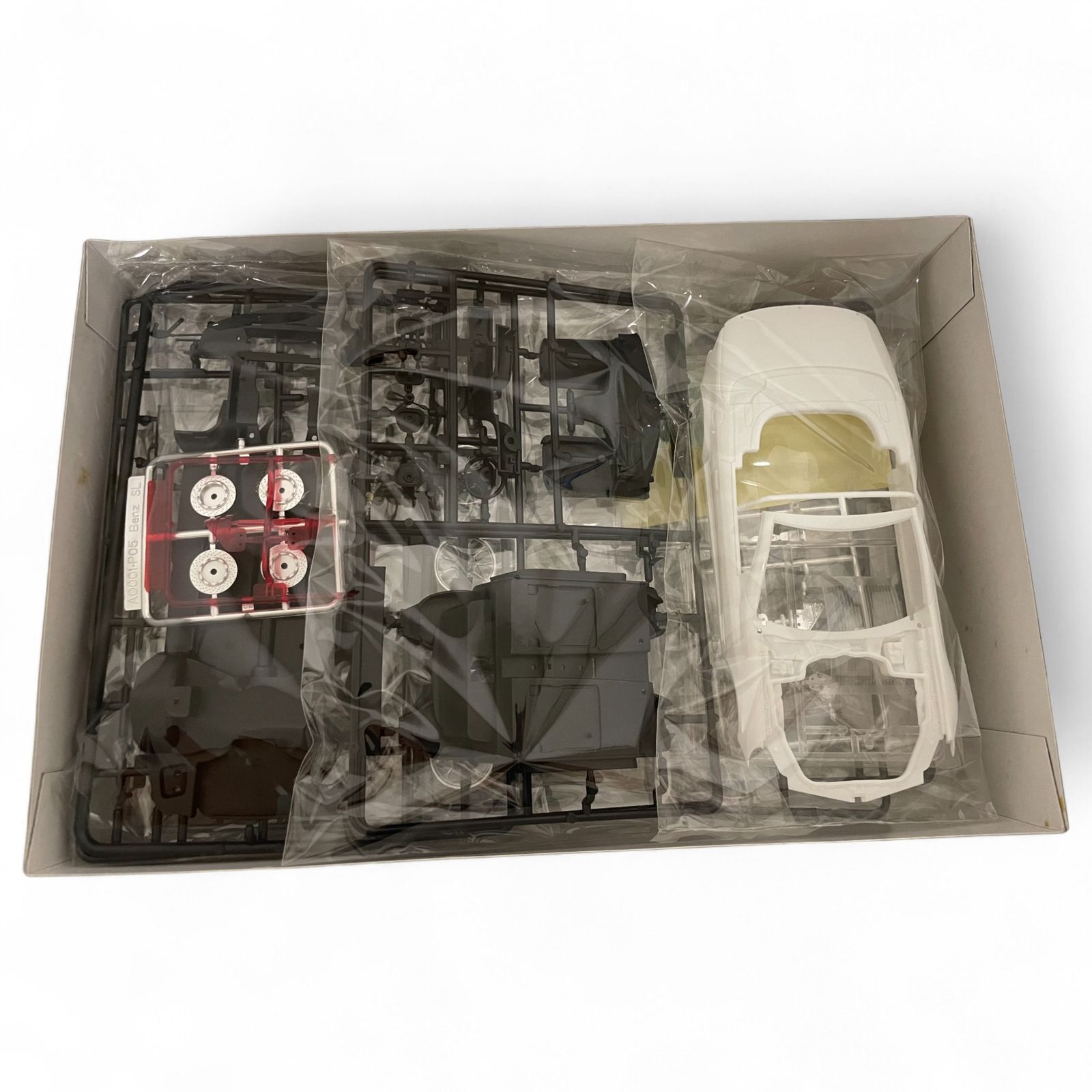 ♪ ● アオシマ文化教材社 プラモデル メルセデスベンツ SL 63 AMG ザ ベストカーGT 1|24スケール 1400-2566