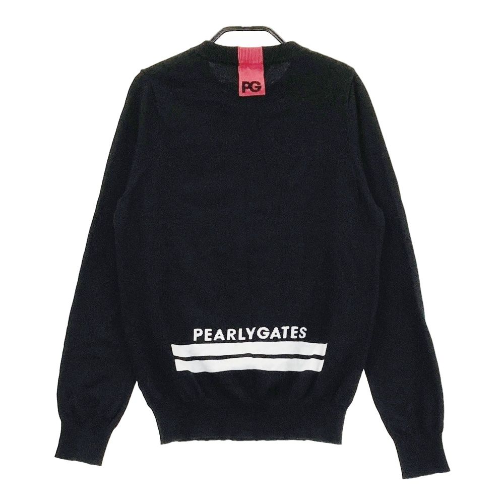 PEARLY GATES ストライプセーター IV PEARLY GATES ダイヤモンド柄セーター サイズ2 （PEARLY GATES