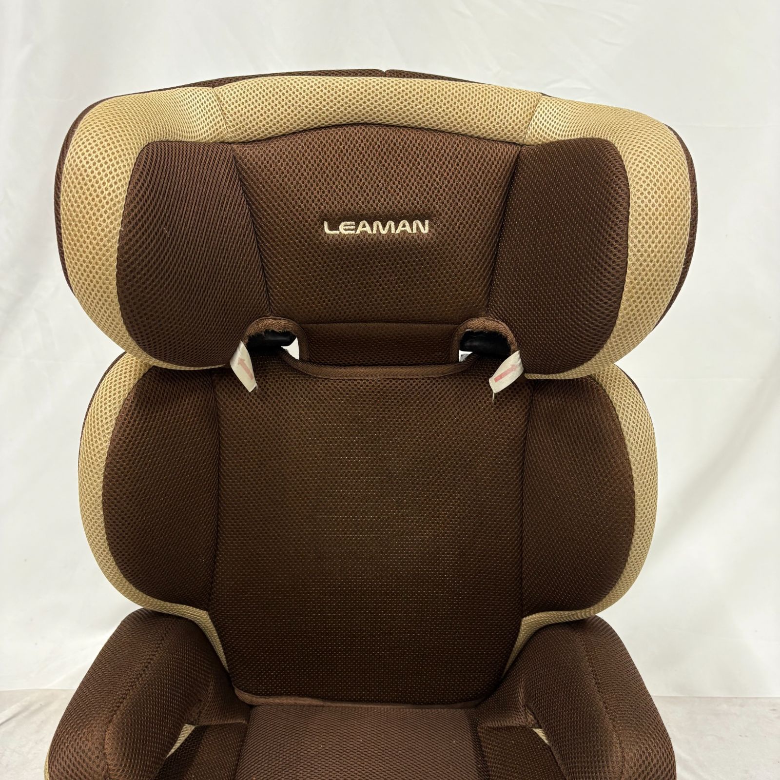 LEAMAN リーマン ジュニアシート ハイバックジュニア 2点セット！ブラウン LEAMAN リーマン ジュニアシート ハイバックジュニア 2点セット