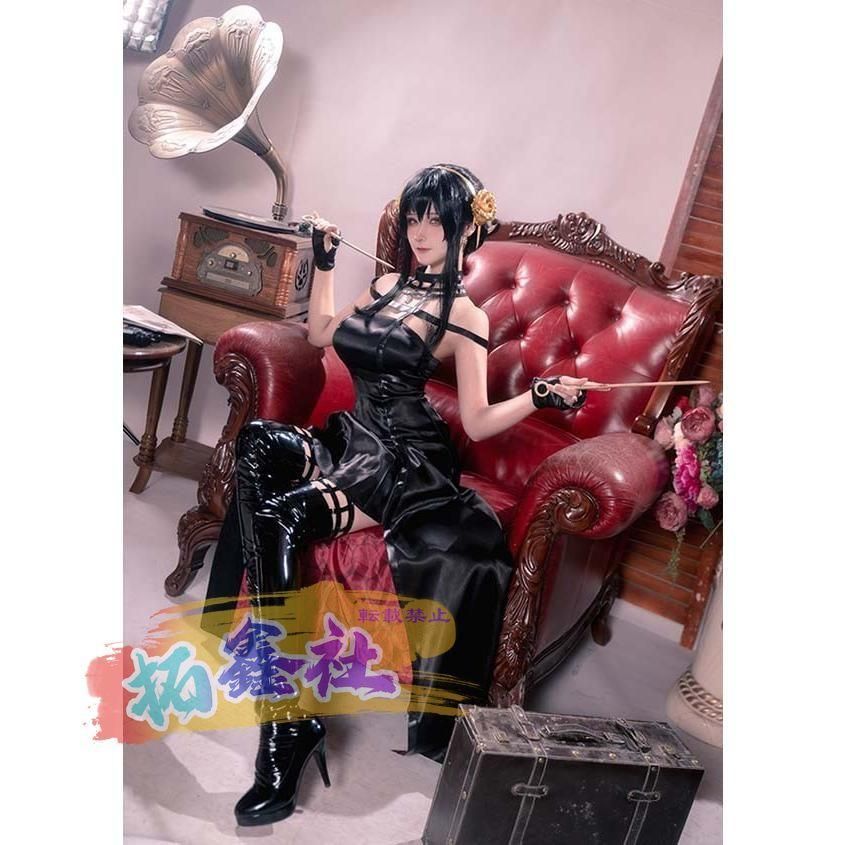 ヨル フォージャー コスプレ衣装 SPY×FAMILY スパイファミリー cosplay ウィッグ コスプレ道具 コスプレ 変装 仮装 コスチューム