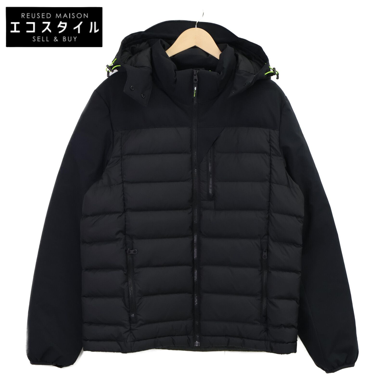 CAPE HORN ケープホーン 【美品】TIERRA SRL フード付ダウン 50 メンズ 