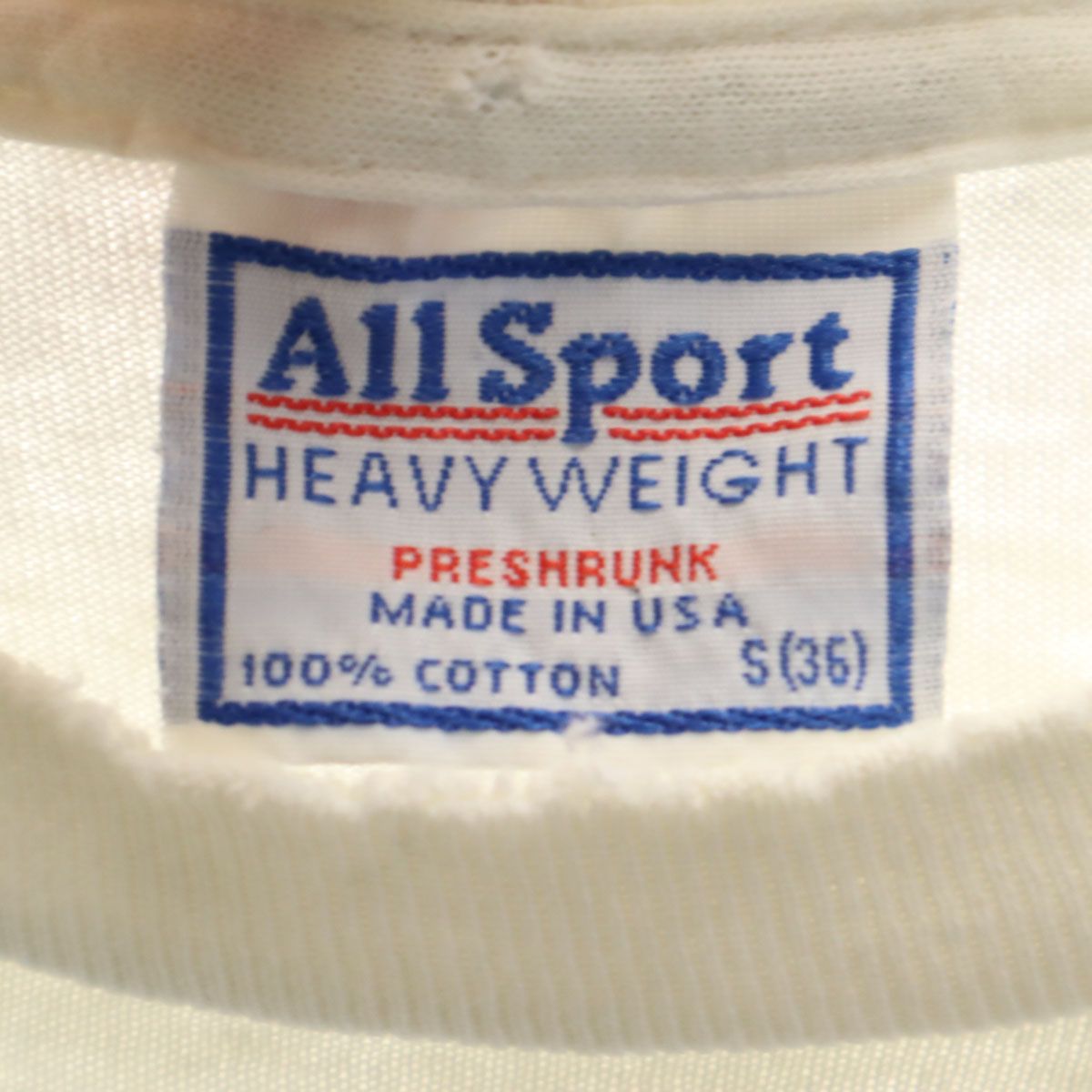 ALL SPORTS オールスポーツ 90s USA製 オールド ラットフィンク 半袖 T