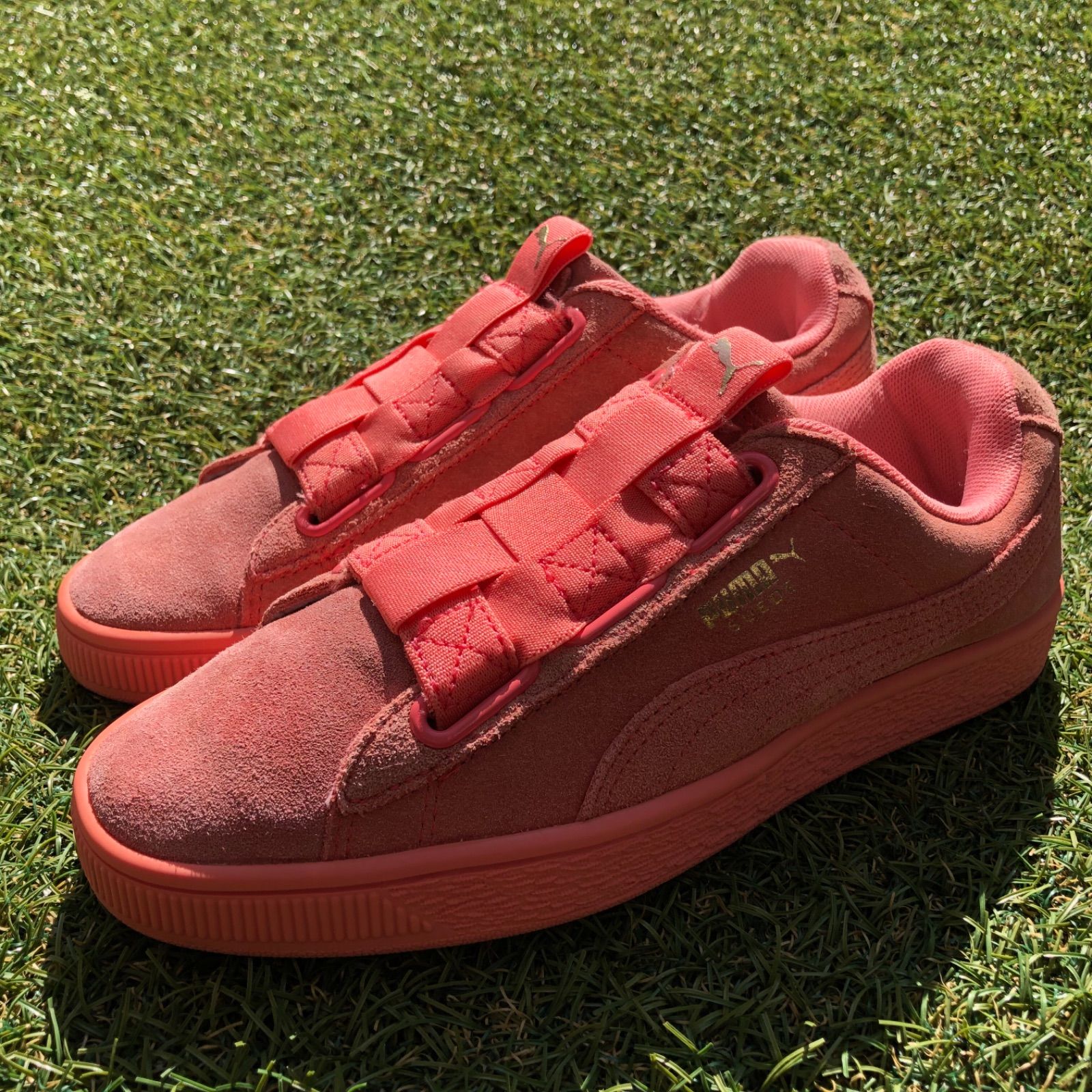 美品23 PUMA SUEDE MAZE プーマ スエード メイズ F557