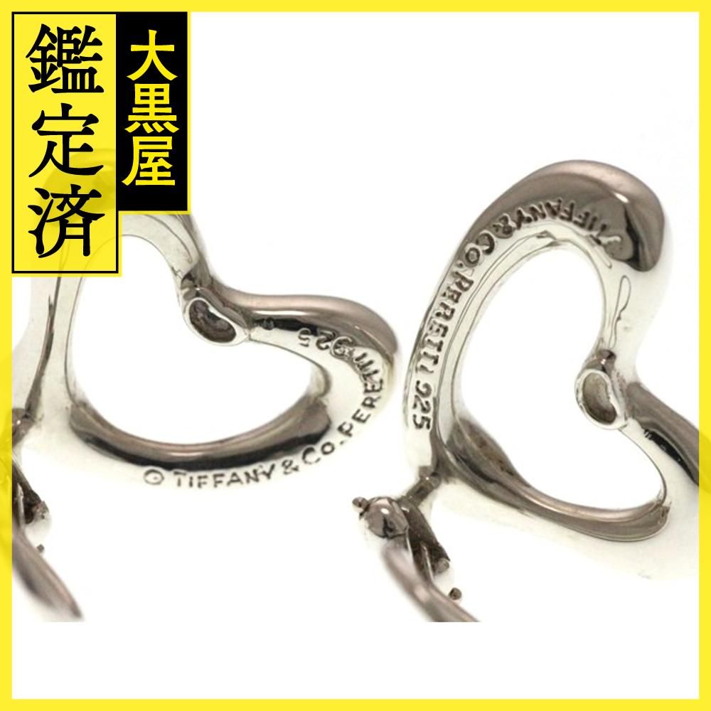 ティファニー オープン ハート イヤリング 925(シルバー) 【473  