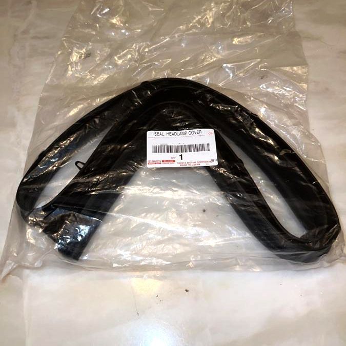 新品 100 ランドクルーザー ヘッドライト カバー フード ボンネット シール 新品 トヨタ純正 100 ランドクルーザー ヘッドライト カバー フード