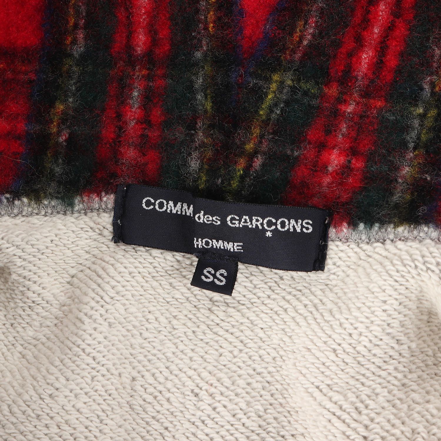 COMME des GARCONS コムデギャルソン パーカー サイズ:SS 07AW フード 
