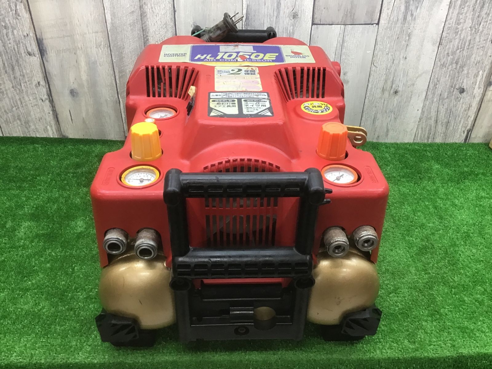 動作品 □マックス MAX 高圧エアコンプレッサ AK-HL1050EK□アクトツール富山店□レ