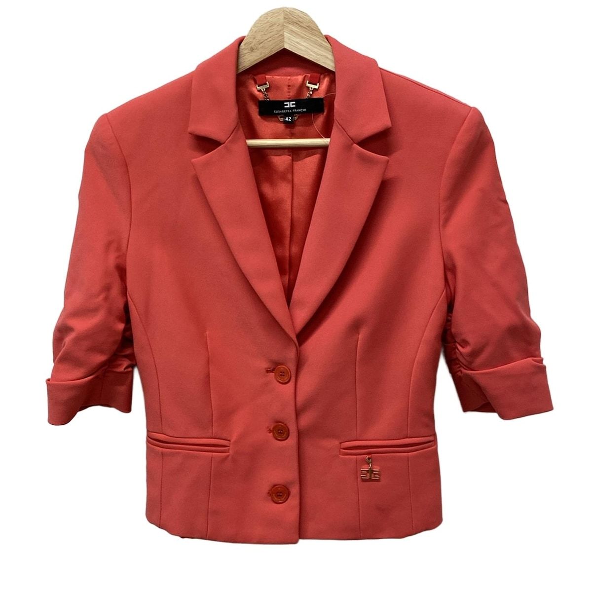 elisabetta franchi♡エリザベッタフランキ♡ペプラムジャケット elisabetta franchi♡エリザベッタフランキ♡ペプラムジャケット