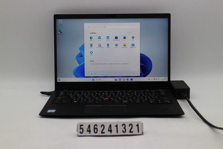 Lenovo ThinkPad X1 Carbon 6th Gen Core i5 8350U 1.7GHz/16GB/256GB(SSD)/14W/FHD(1920x1080) タッチパネル/Win11 【546241321】