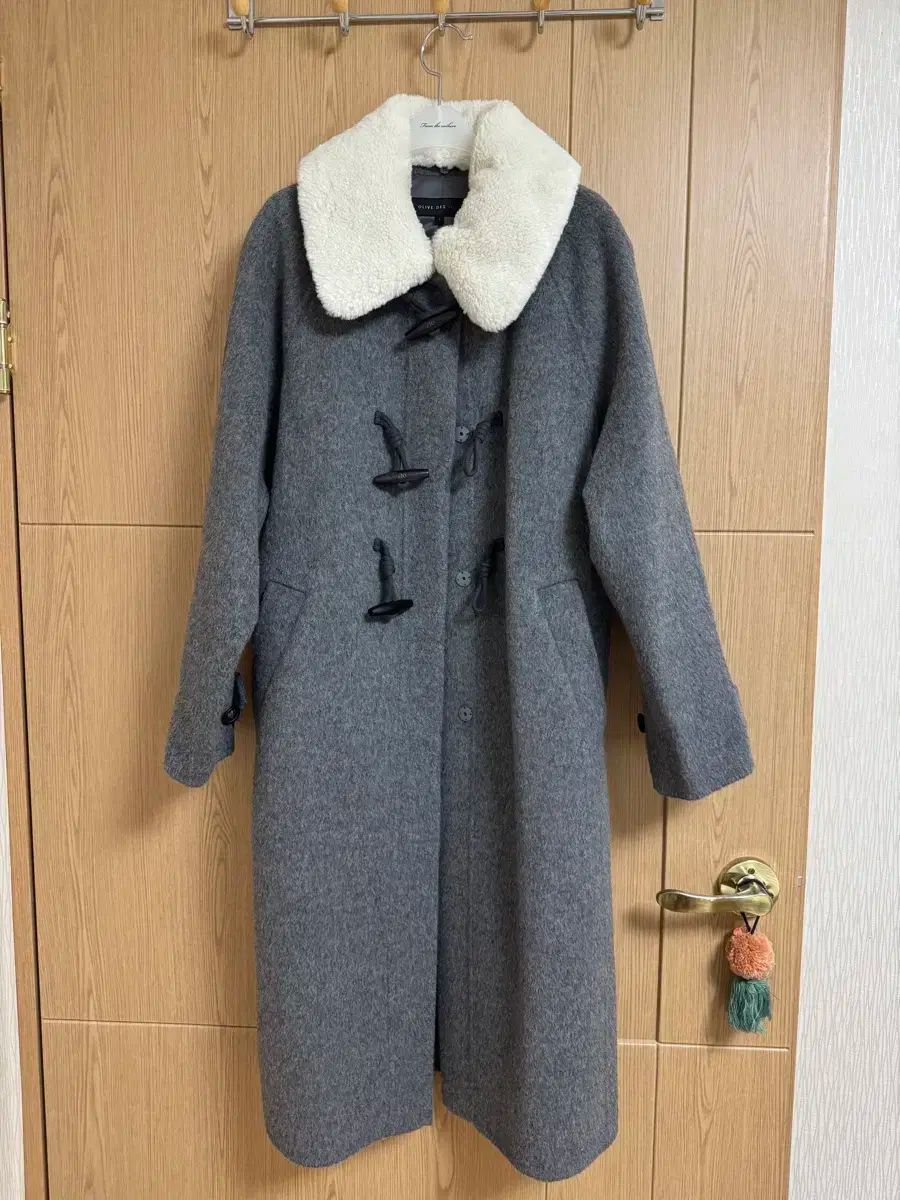 OLIVE des OLIVE オリーブ デ オリーブ ラグラン レディース ロング コード グレー