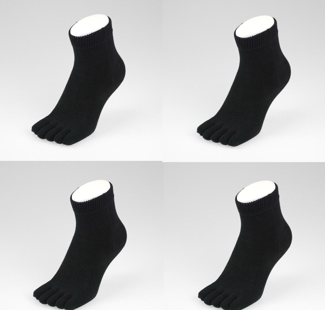 ゆびのばソックス ショート 4足セット