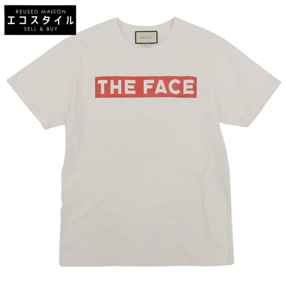 GUCCI グッチ GUCCI グッチ ボックスロゴ コットン Tシャツ メンズ ホワイト XS 565806 XS