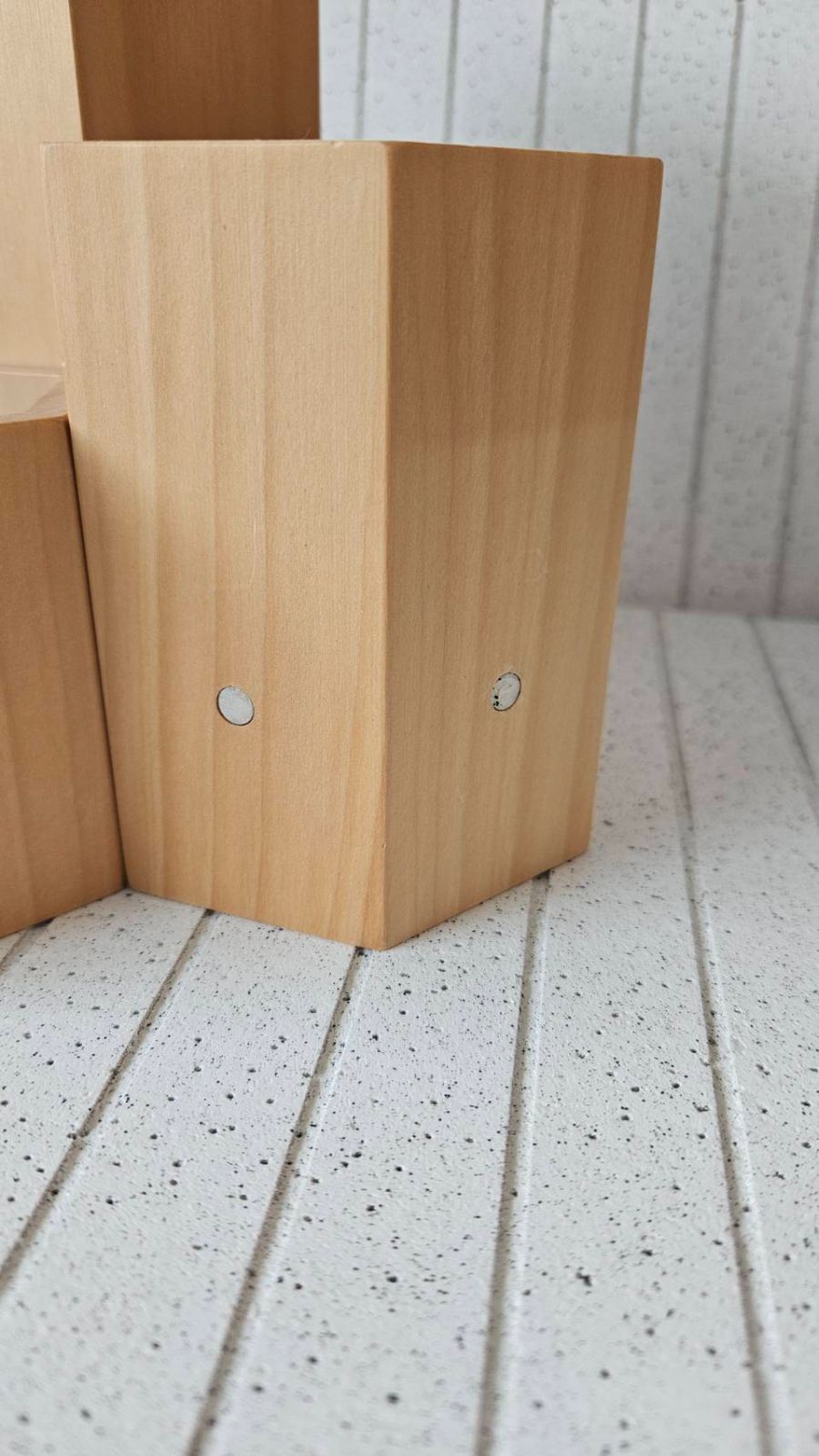六角 木製ペン立て