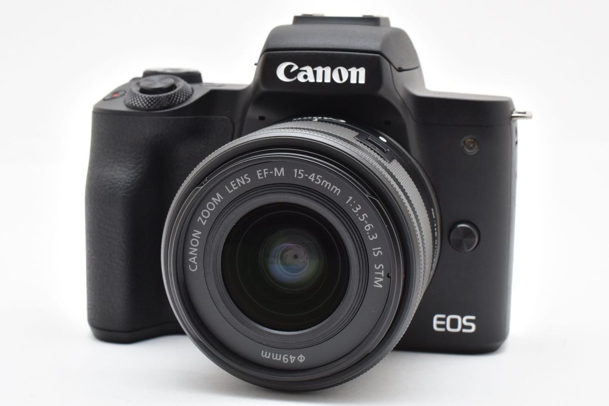 上品 CANON EOS Kiss M 2 EF 15 45 mm F 3 5 6 IS STM 充電器付き AYM 4368 464