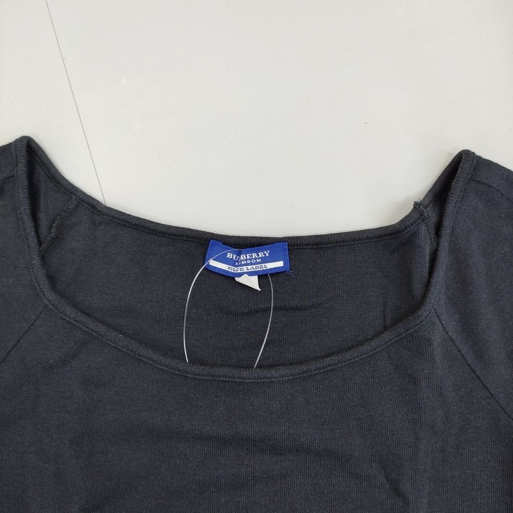 バーバリーブルーレーベル カットソーMサイズ BURBERRY BLUE LABEL サイズM 半袖Tシャツ カットソー ネイビー
