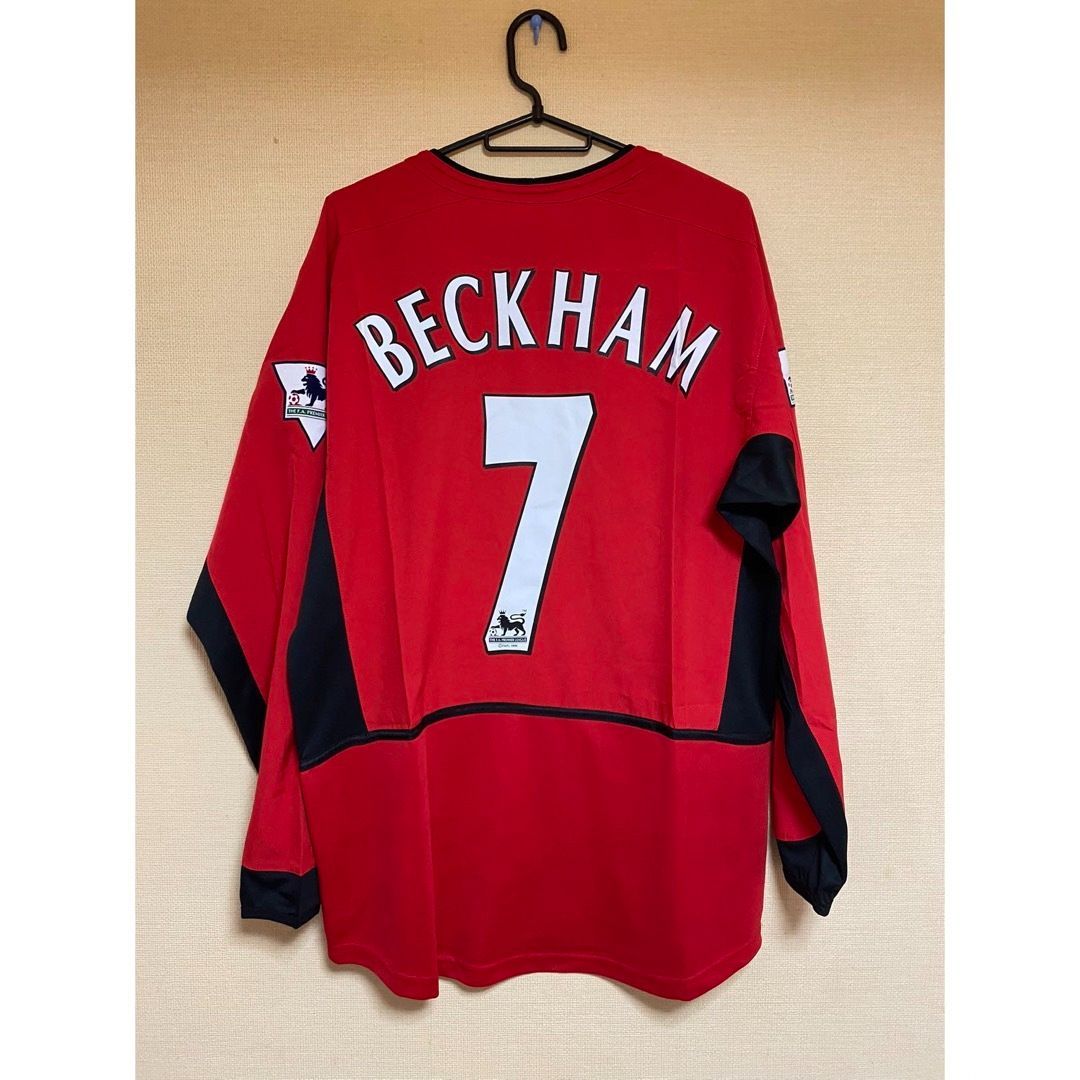 2002-04マンチェスターユナイテッド 7番 ベッカム BECKHAM代表 長袖