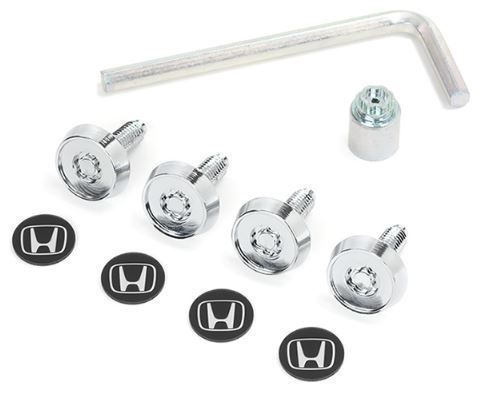 HONDA ホンダ ナンバープレートロックボルト ロゴステッカー付 08P25-PS5-000B | N-BOX NBOX Nボックス CUSTOM N-BOXカスタム NBOXカスタム JF5 JF6 HONDA純正 ホンダ純正 ナンバープレート ロック
