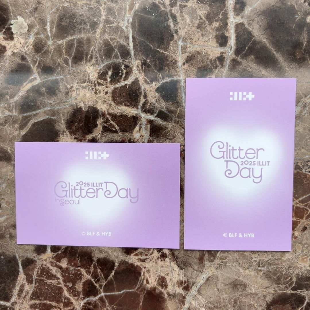 ILLIT トレカ 2枚 ソウルコン Glitter Day in seoul 韓国 限定