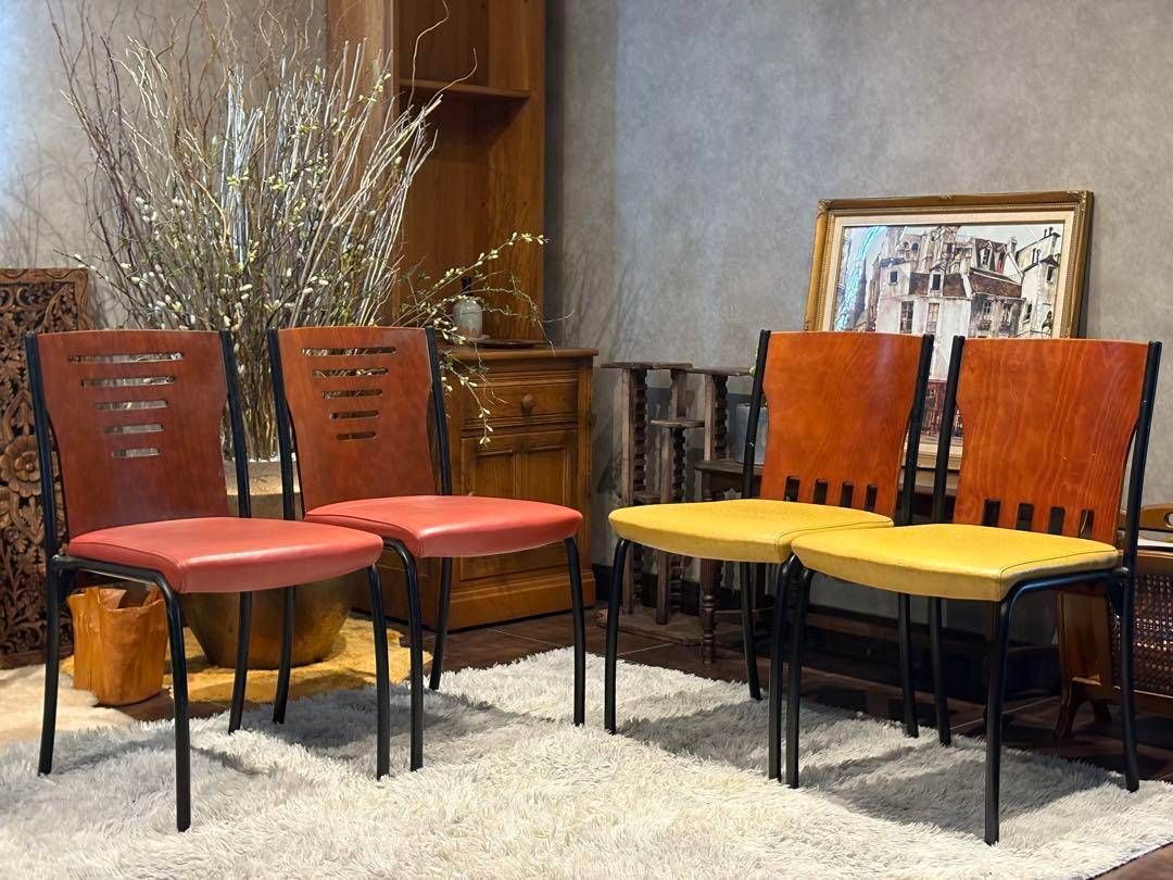 CRES Public セール スタッキングチェア レトロ ビンテージ シティ系