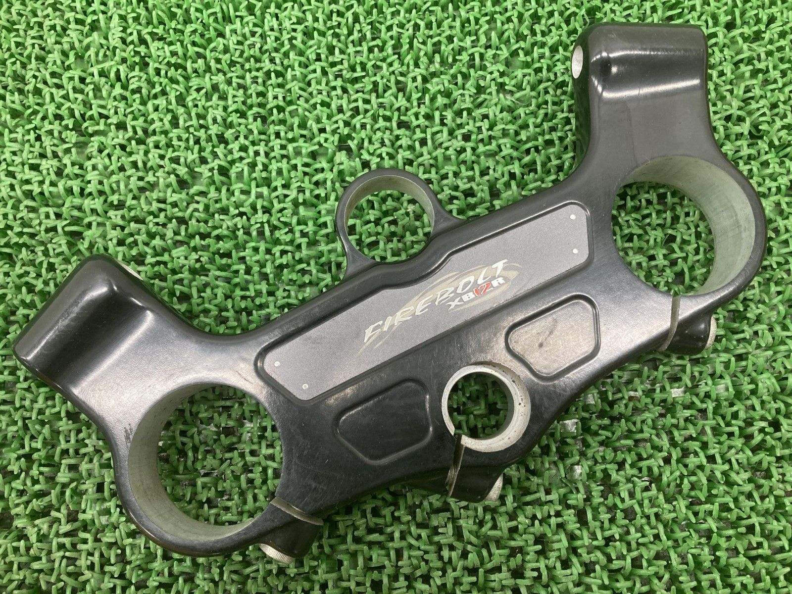 XB12R トップブリッジ 5MZAX03J093300*** ビューエル 純正 バイク 部品 2009年式外し ファイアーボルト Firebolt 54φ 曲がり無し 車検 Genuine 【】 27