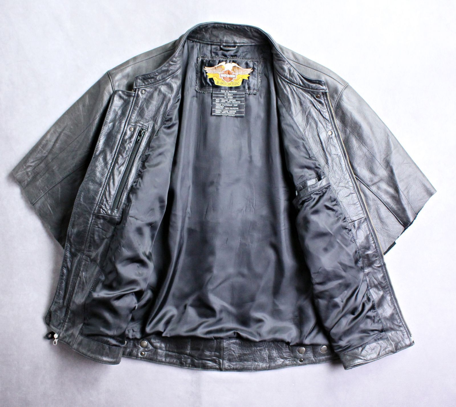 90sハーレー 革ジャン ライダース Harley XL 00年代 HARLEY-DAVIDSON