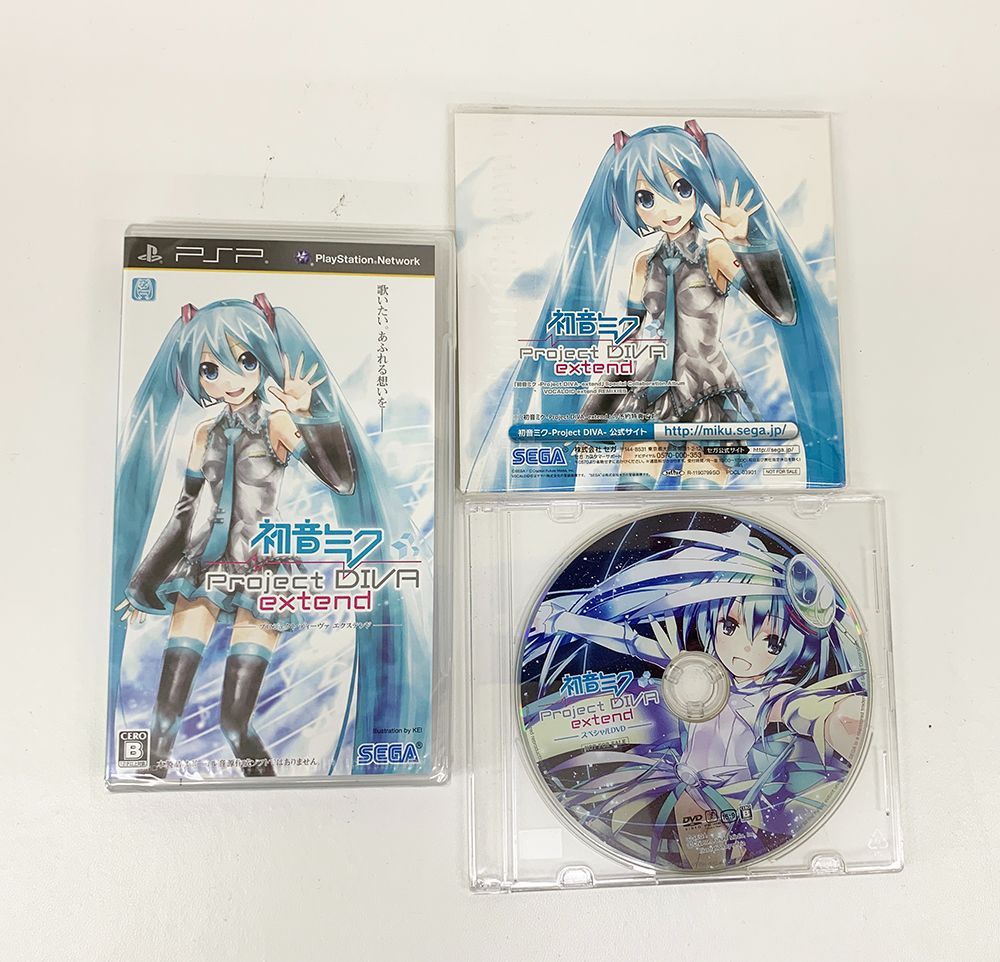 未開封 初音ミク -Project DIVA- extend 特典CD DVD付き