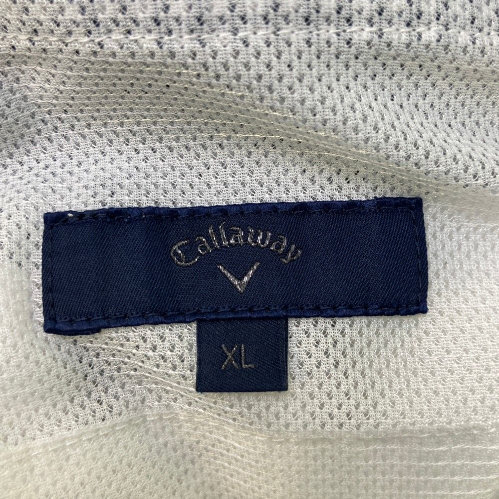 サイズ：LL CALLAWAY キャロウェイ  ロングパンツ シアサッカー チェック柄 グレー系 [240101439635] ゴルフウェア メンズ ストスト CALLAWAY キャロウェイ ロングパンツ シアサッカー チェック柄