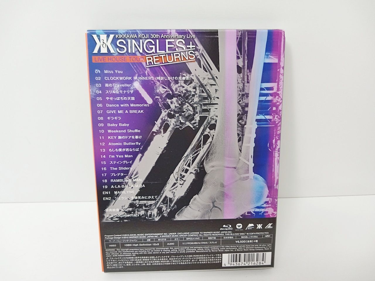 邦楽 音楽ディスク 吉川晃司 30th Anniversary Live SINGLES+
