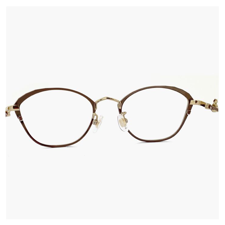 【新品】 ヴィヴィアン ウエストウッド メガネ 40-0018 c01 49mm レディース Vivienne Westwood 眼鏡 女性 40-0018-1 フォックス キャットアイ 型 メタル フレーム オーブ ダミーレンズ発送