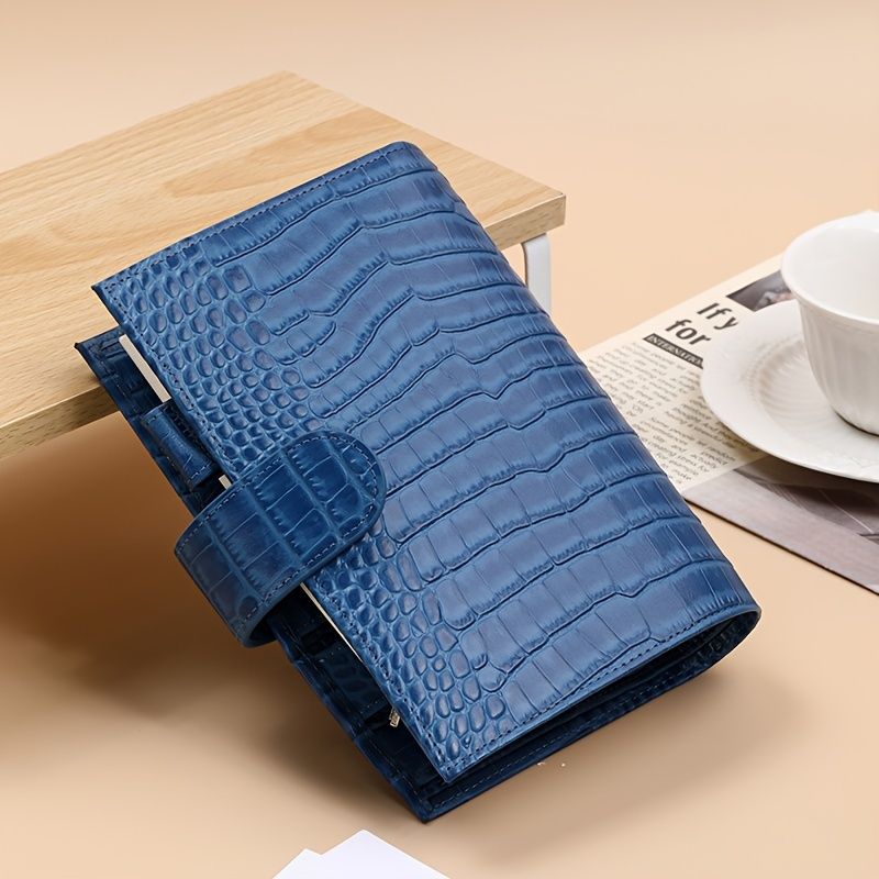 耐久性のあるレザーカバーウォレット メモと計画用のIDカード
