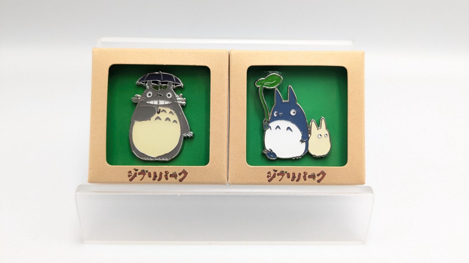 未使用　となりのトトロピンズセット　ジブリパーク限定 ジブリパーク限定 ピンバッジ 2種セット となりのトトロ 大