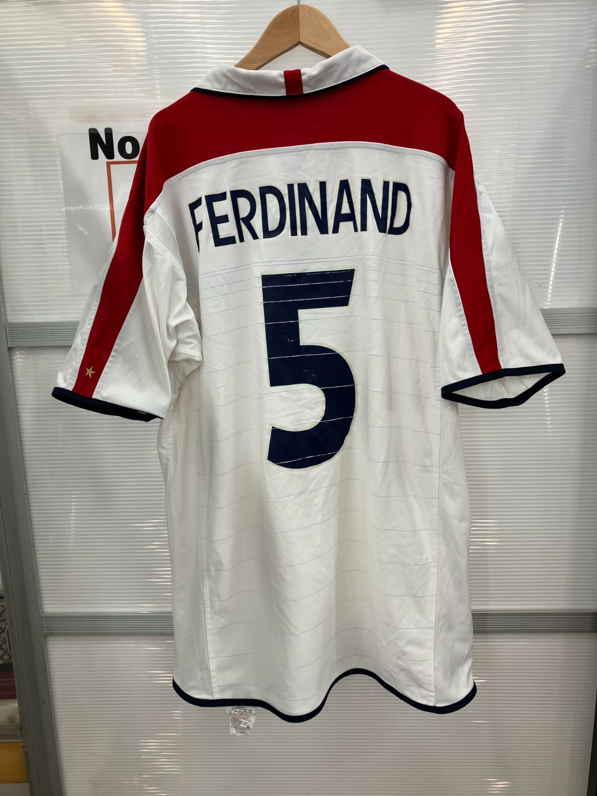 イングランド FERDINAND ユニフォーム umbro イングランド サッカーユニフォーム ferdinand 5 (C7-122