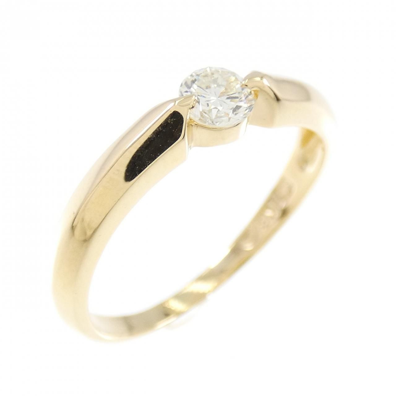 K18YG ハーフエタニティ ダイヤモンド リング 0.20CT 楽天市場】K18