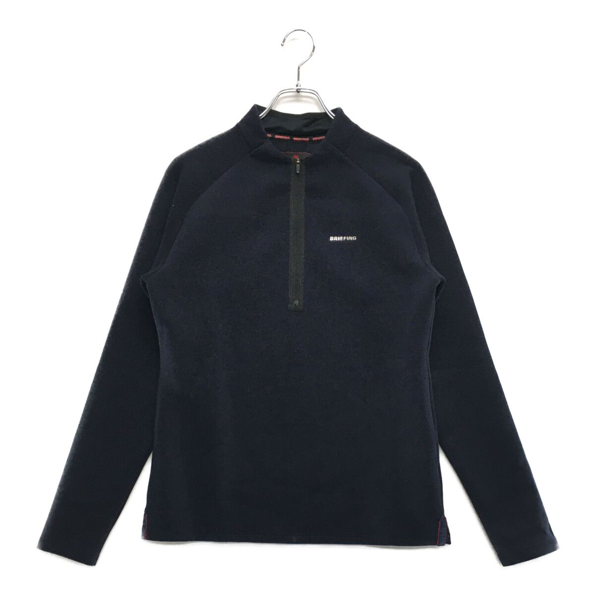 BRIEFING ネイビー ハーフジップジャケット BRIEFING ブリーフィング