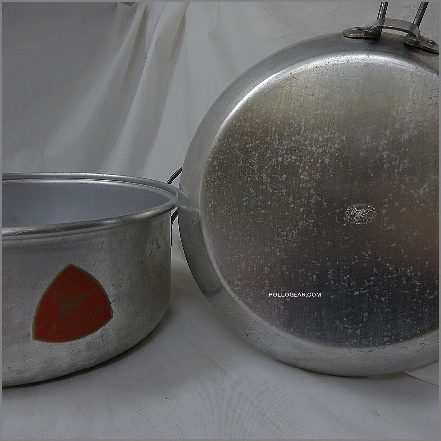 40's LE GRAND TETRAS Wネーム Vintage クッカー 大鍋 アルミPOT