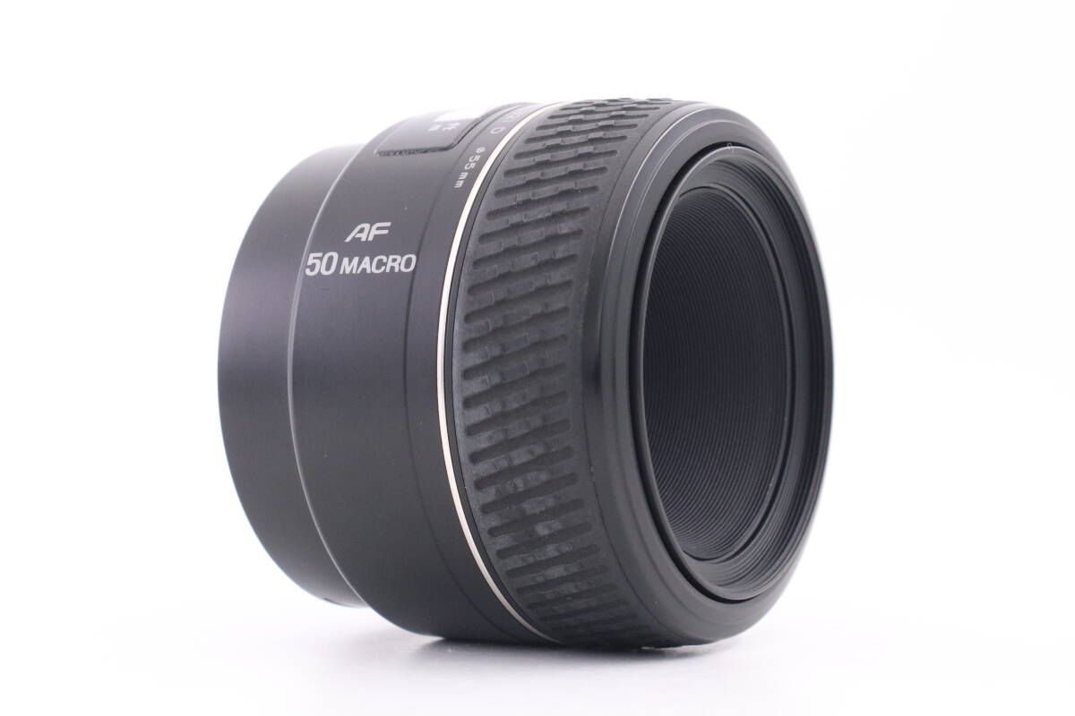 MINOLTA AF MACRO 50mm F2.8 D ブラック AFレンズ ミノルタ (f04990