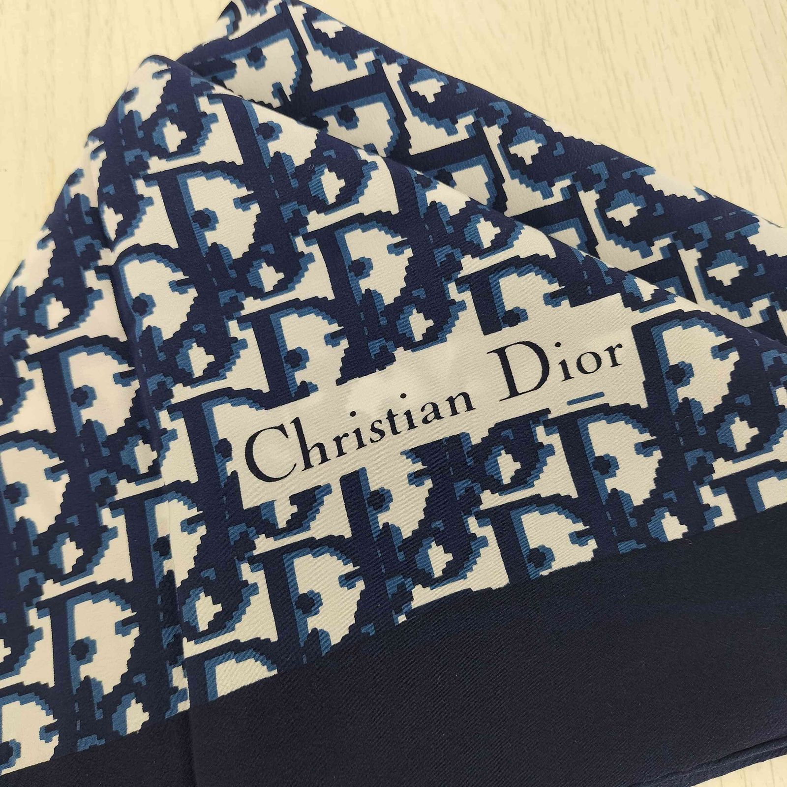 【極美品】クリスチャンディオール スカーフ トロッター クリスチャンディオール Christian Dior トロッター モノグラム