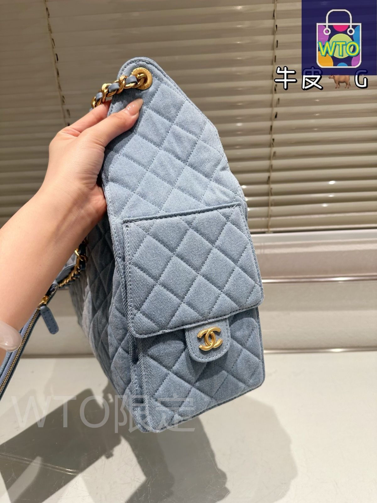 今日特価】Chanel 25s Light Blue Denim Hobo シャネル 25s