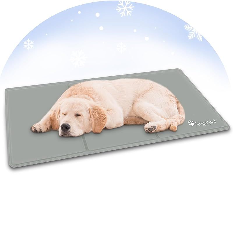 Angelpet ペットひんやりマット犬 猫 夏用 クールマット 冷感ジェル