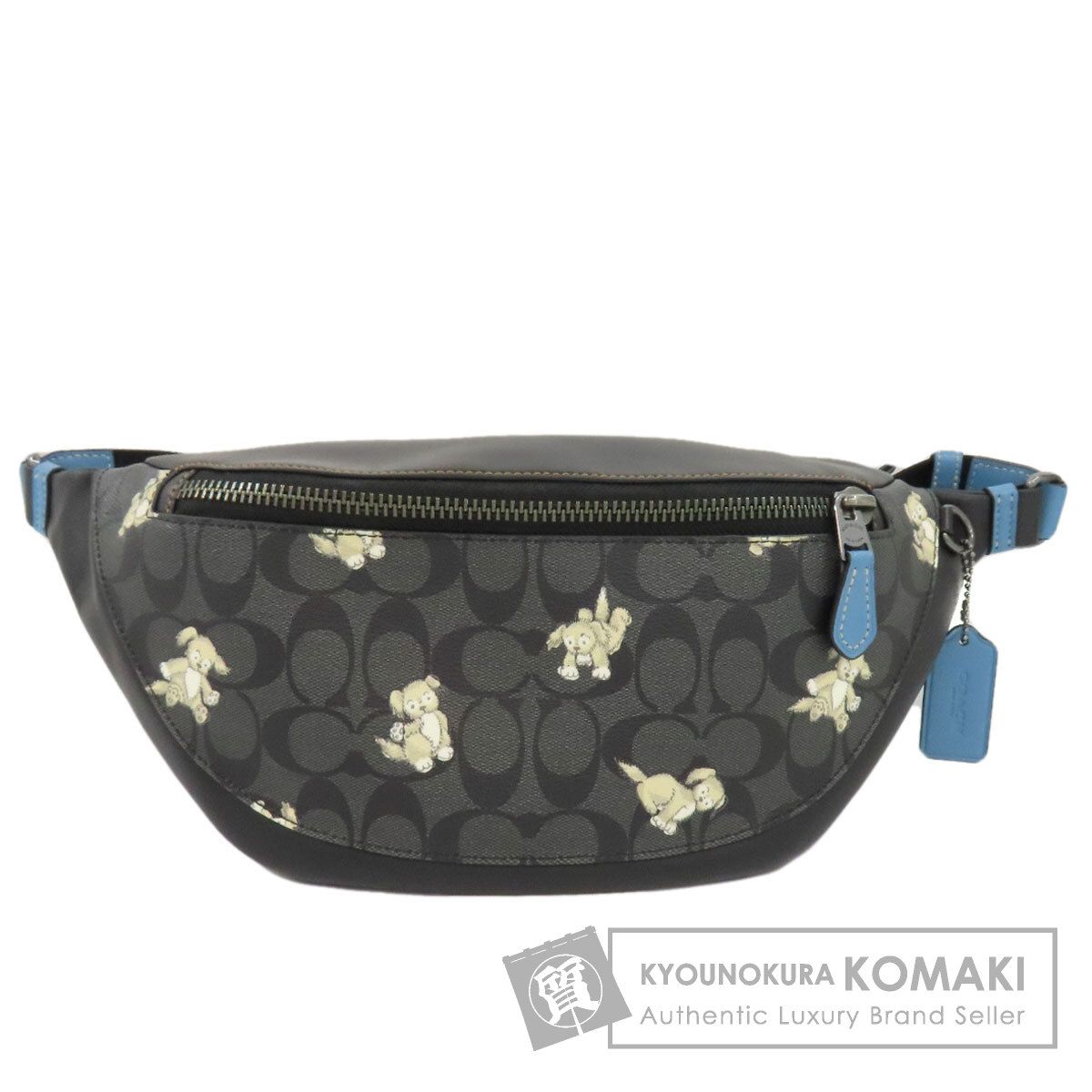 COACH コーチ CC123 ワーレン ベルト バッグ シグネチャー ボディ 