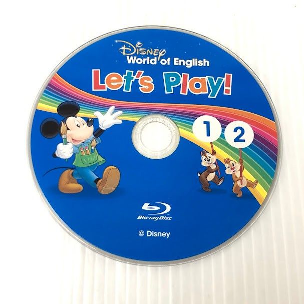 DWE ディズニー　レッツプレイ　ブルーレイ　DVD　2023年版 ディズニー英語システム レッツプレイ Blu-ray 2023年 未開封