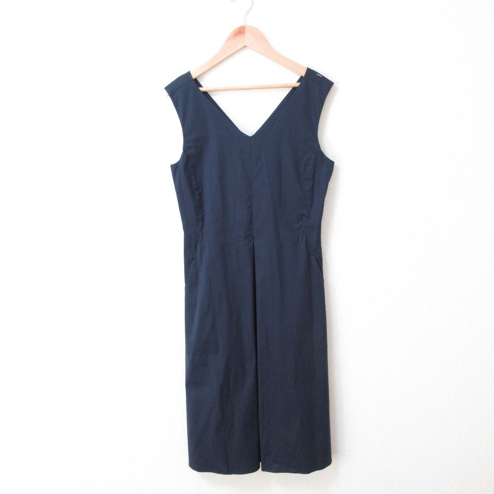 未使用 S Max Mara エスマックスマーラ ストレッチ ノースリーブ V 