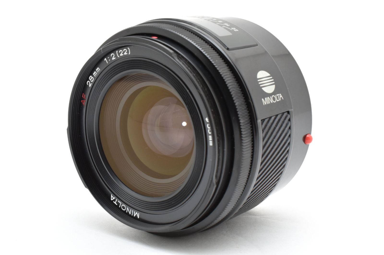 Minolta AF 28mm F2 広角単焦点レンズ（ソニーAマウント対応） - メルカリ