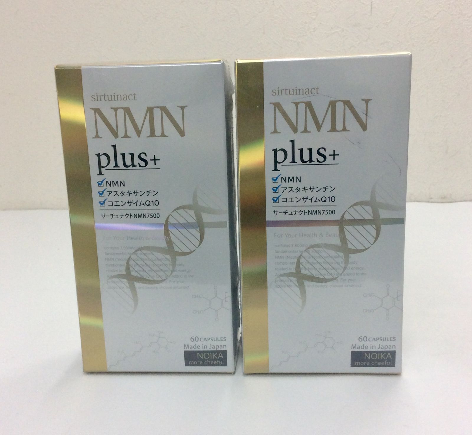 未開封 2箱セット サーチュナクト NMN plus 7500 60カプセル入 30日分 賞味期限 2028.04