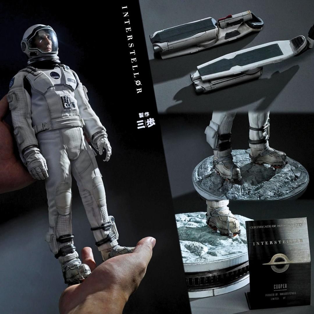 【開封品】インターステラー フィギュア 三歩製作 1/6 インターステラー クーパー 未開封新品