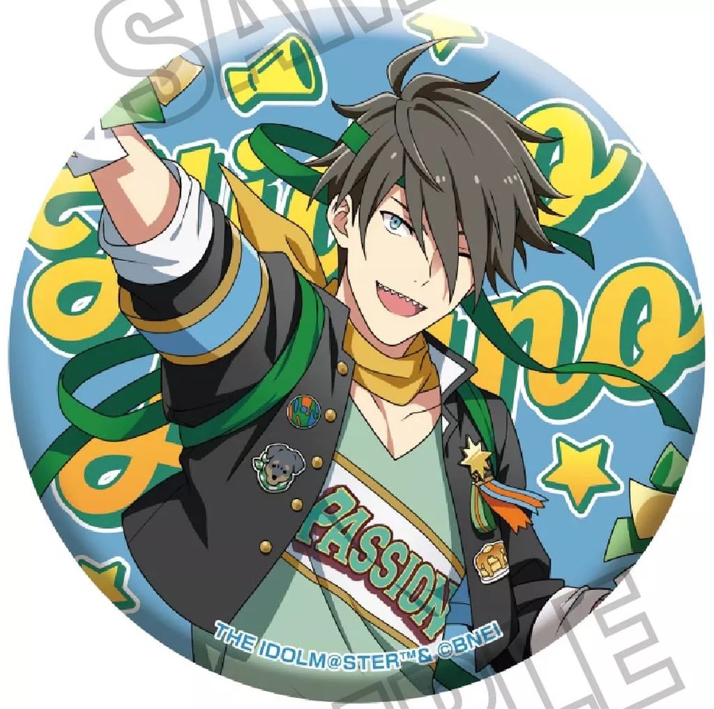 握野英雄 缶バッジ SideM 痛バ FRAME アイマス 中古】バッジ・ビンズ 握野英雄B 「アイドルマスター SideM 描き