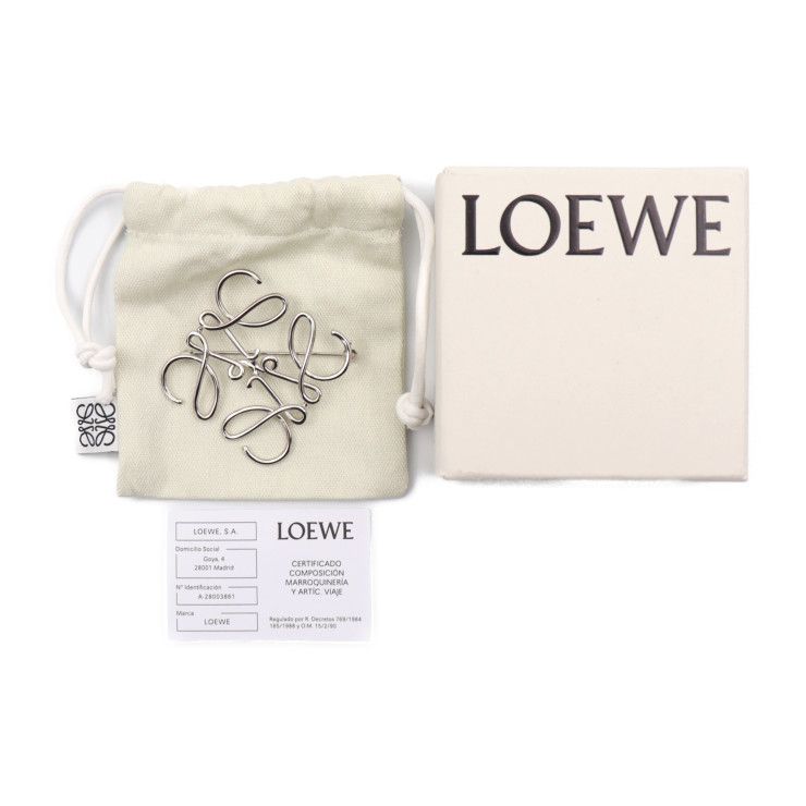LOEWE ロエベ アナグラム ブローチ ブローチ 111 25 020 メタル